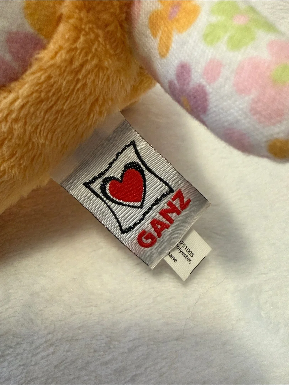 NWT Ganz Webkinz Petal Puppy Plush